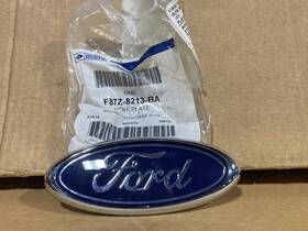 Ford F87b-80020-ba F87z-8213-ba Grille Emblem Genuine Oem Free Shipping