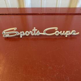 C40b-6550400-b Ford Fairlane Sports Coupe 1964 Two Door Hardtop Emblem