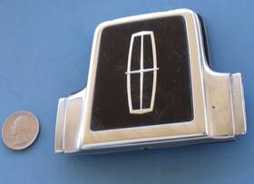 F4vb-5443320-aa Ford Fomoco Oem Lincoln Towncar Trunk Emblem Key Cover Rear Badge F4vb 90-94 91 92 93 Town Car