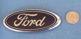 Xf22-1643156-ca Ford Fomoco Oem Xf221643156 Blue Oval Emblem Windstar Rear 99-03 00 01 02