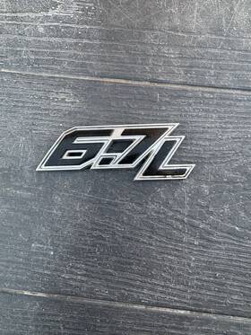 Hc3b-16703-ab Ford 2017-2022 F250 F350 6.7l Emblem Badge Used Oem