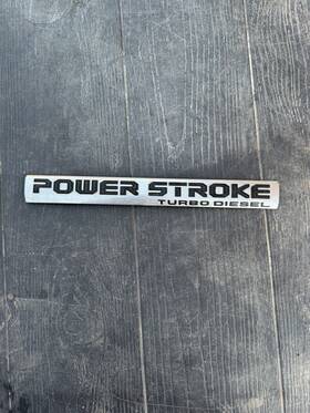 Hc3b-16703-bb Ford 2017-2022 Super Duty Powerstroke Turbo Diesel Door Nameplate Emblem Oem