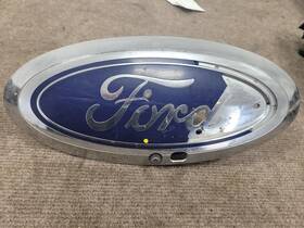 Hc3b8b262bj Ford 2017-2022 F250 F350 Blue Front Grille Emblem Badge With Camera/washer P#hc3b8b262bj