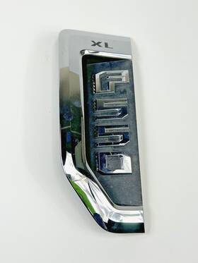 Hc3z-16720-ag Ford 17-22 F550 Xl Front Fender Emblem Hc3b55000a73 Driver Vent Super Duty Nameplate