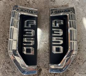 Jc3b-25000a73 Ford 2017-2022 F350 Lariat Fender Emblem Driver And Passenger Side Oem