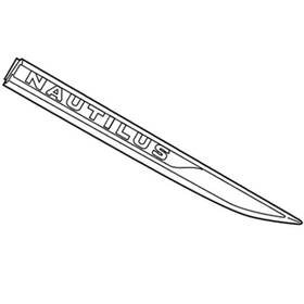 Ka1z-16228-bb Ford Genuine Name Plate