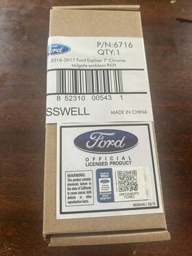 Ka7851710dc3 Ford Emblem Logo Badge Sign Symbol Used Oem
