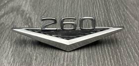 C4ob-16c144-b Ford Kbco-21572 260 Fender Emblem Badge Oem Vintage Metal Falcon V8