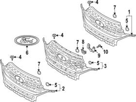 Lb5z-8c324-d Ford Genuine Insert