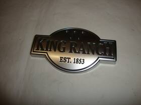 Mb5z-9942528-c Ford 2021 2022 2023 2024 Explorer King Ranch Edition Door Emblem Oem