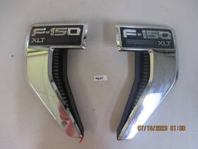 Ml34-16b114-ac Ford Ml34-16b115-ac/ml34-16b114-ac 2021-23 F150 Xlt Chrome Fender Emblems Rh/lh