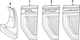 Nz6z-9942528-e Ford Genuine Nameplate