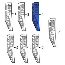 Pc3z16720bv Ford Oe Front Left Fender Emblem