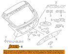 F1ez-9942528-e Ford Oem 15-16 Focus Lift Gate-emblem Badge Nameplate F1ez9942528e