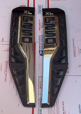 Pc3b-p000a72-aagmas Ford 2023-2025 F-250 F-350 Xl Fender Left And Right Side Emblem Oem