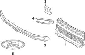 Pu5z-8213-b Ford Genuine Emblem