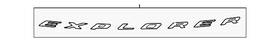 Rb5z-9942528-c Ford Genuine Nameplate