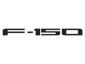 Vpl3z9942528c Ford F-150 2021-2024 Tufskinz Matte Black Tailgate Lettering Exterior Trim Kit