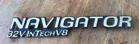 Xl74-7843156-aa Ford 1998-2002 Lincoln Navigator 32v Intech V8 Rear Hatch Emblem Oem