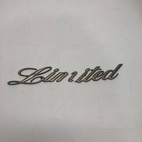 Yc3z-7842528-ba Ford Yc3z7842528ba Limited 00-05 Excursion Emblem Rear Barn Door Badge Broken