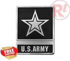 Foss-5296259732 Gt Us Army Comprised Of Chrome Plated Metal Emblem Badge