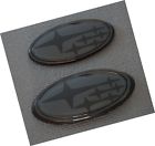 Frontrearblackglosswrxsubaru Geturgear Front Rear Glossy Badge Emblem For 653801949544