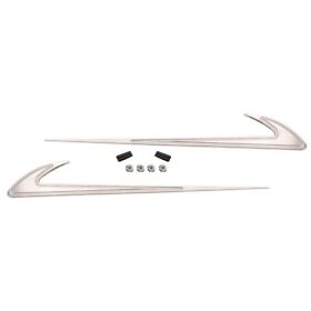 91000029 Garage Sale Speedway Billet Valve Cover Spear Emblem Kit