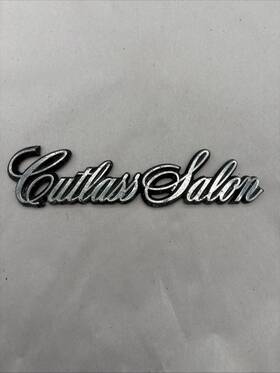 Go0-aex-h06-csal Gbodyparts 1978-88 Cutlass Salon Quarter Panel Emblem