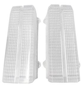 Goc-aex-h06-tll Gbodyparts 81-83 Oldsmobile Cutlass Clear Tail Light Lens Set Replaces Gm 16502484 16505068