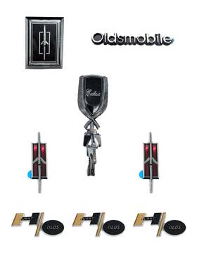 Goh-aex-gbp-ek79 Gbodyparts 1979 Hurst Olds Exterior Emblem Kit