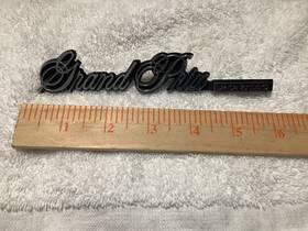 10007788 General Motors Vintage Pontiac Grand Prix Emblem Oem Gm 70 -80 S
