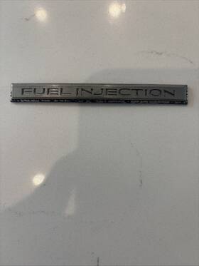 10021899 General Motors C10 R10 Fuel Injection Metal Emblem Badge Gm Chevrolet Truck