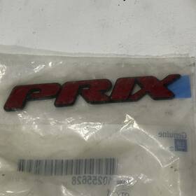 10255628 General Motors 2003 Pontiac Grand Inch Prix Front Side Door Emblem Oem #10255628 Gm New Genuine