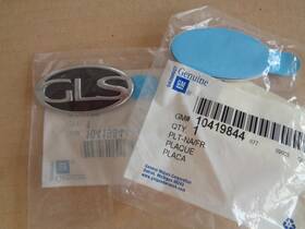 10419844 General Motors 1998-2002 Oldsmobile Intrigue Inch Gls Fender / Trunk Lid Emblem Gm Olds