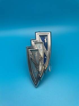 1236766 General Motors 1971-1976 Buick Lesabre Front Hood Ornament Emblem Badge Gm Oem