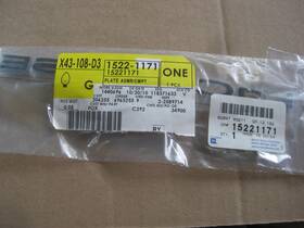 15221171 General Motors New Oem 2005-2009 Buick Lacrosse Nameplate Trunk Lid Emblem