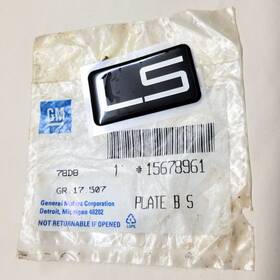 15678961 General Motors Nos Gm 1994-2004 Chevrolet S10 Ls Decal Emblem