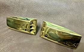 1626280 General Motors Cadillac Brougham 1985 Nos 24k Gold Plated Oem