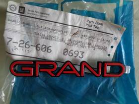 22571487 General Motors Nos 1992-1995 Pontiac Inch Grand Am Front Door Emblem Red Oem Gm New
