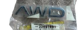 22697601 General Motors New Oem 2002-2007 Saturn Vue Chevrolet Equinox Inch Awd Liftgate Emblem