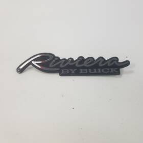 25603396 General Motors Gm 1995-99 Riviera By Buick Emblem Nameplate Script