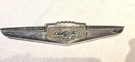 3688052 General Motors 1949 Chevy Hood Emblem Oem Gm Made In Usa Vintage Antique Chevrolet
