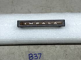 3878137 General Motors Oem 1965 Chevy Impala Glove Box Door Emblem 65 B37-10