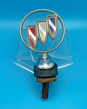 484-ac General Motors 1997-2003 Buick Park Avenue Hood Ornament Emblem Badge Logo 2ftft Oem 484 Ac