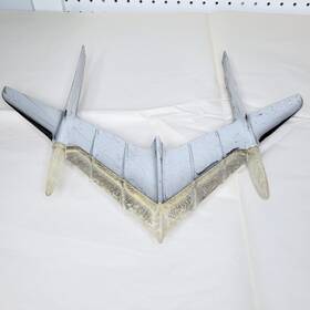 522077 General Motors 1956 Pontiac Star Chief Lucite Illuminated Hood Ornament Oem #522077 Jet Plane