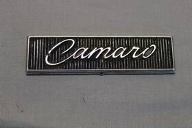7746554 General Motors 7746553 Original Door Panel Emblem For 1968-69 Camaro
