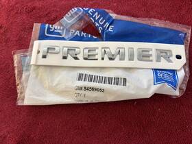 84569053 General Motors New Oem 2019-2024 Gm Equinox Terrain Inch Premier Chrome Liftgate Emblem
