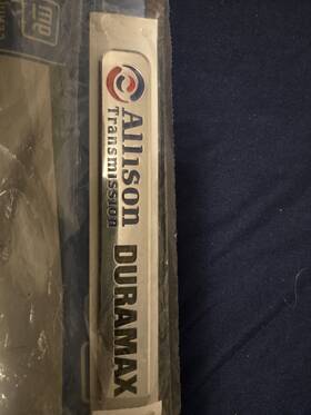84674419 General Motors Genuine Gm Front Side Door Emblem Allison Duramax