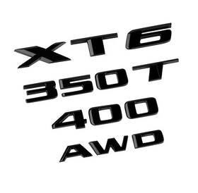 Ft20-ft26 General Motors 85694145 New Oem Xt6 Awd 350t 400 Emblems In Black Fits Cadillac