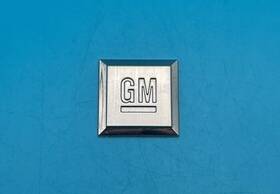 86498784 General Motors Gm Mark Of Excellence Emblem Badge Logo 1 Inch Square Oem